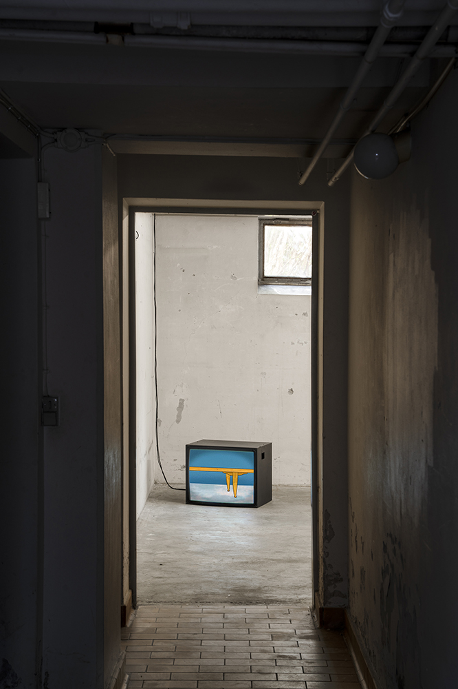 Installationsview, <em>The Fresh Brain Study,</em> AGA Vermland (Basement), 2026.